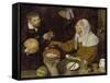 Old Woman Cooking Eggs, 1618-Diego Velazquez-Framed Stretched Canvas