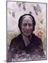 Old Woman (Dressed in Black, with Wisteria)-Giuseppe De Nittis-Mounted Art Print