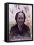 Old Woman (Dressed in Black, with Wisteria)-Giuseppe De Nittis-Framed Stretched Canvas