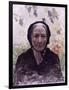 Old Woman (Dressed in Black, with Wisteria)-Giuseppe De Nittis-Framed Art Print