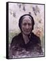 Old Woman (Dressed in Black, with Wisteria)-Giuseppe De Nittis-Framed Stretched Canvas