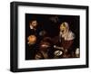 Old Woman Frying Eggs, 1618-Diego Velazquez-Framed Giclee Print