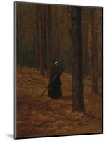 Old Woman Gathering Brush, 1865-Winslow Homer-Mounted Giclee Print