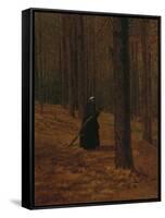 Old Woman Gathering Brush, 1865-Winslow Homer-Framed Stretched Canvas