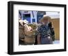 Old Woman, Hora, Mykonos, Cyclades, Greece-Gavin Hellier-Framed Photographic Print