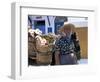 Old Woman, Hora, Mykonos, Cyclades, Greece-Gavin Hellier-Framed Photographic Print