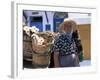 Old Woman, Hora, Mykonos, Cyclades, Greece-Gavin Hellier-Framed Photographic Print
