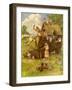 Old Woman, Kids and Shoe, 1944-null-Framed Giclee Print