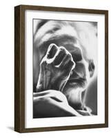 Old Woman Patient at the St. Louis Chronic Hospital-Grey Villet-Framed Photographic Print