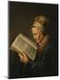 Old Woman Reading, c.1631-2-Gerrit or Gerard Dou-Mounted Giclee Print