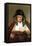 Old Woman, Reading-Rembrandt van Rijn-Framed Stretched Canvas