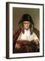 Old Woman, Reading-Rembrandt van Rijn-Framed Art Print