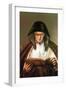 Old Woman, Reading-Rembrandt van Rijn-Framed Art Print