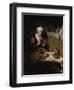 Old Woman Saying Grace, known as ‘The Prayer Without End’, C.1656-Nicolaes Maes-Framed Giclee Print