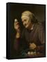 Old Woman Selling Eggs-Hendrick Bloemaert-Framed Stretched Canvas