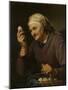 Old Woman Selling Eggs-Hendrick Bloemaert-Mounted Art Print