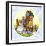 Old Woman Shoe Mice-Wendy Edelson-Framed Giclee Print