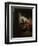 Old Woman Spinning-Nicolaes Maes-Framed Art Print