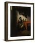 Old Woman Spinning-Nicolaes Maes-Framed Art Print