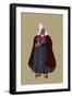 Old Woman with a Cane from Picardy in Vicinity of Amiens-Elizabeth Whitney Moffat-Framed Art Print