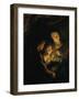 Old Woman with Brazier, circa 1618-1620-Peter Paul Rubens-Framed Giclee Print