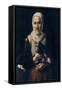 OLD WOMAN WITH CHIKEN - XVII CENTURY - SPANISH BAROQUE. Author: BARTOLOME ESTEBAN MURILLO-BARTOLOME ESTEBAN MURILLO-Framed Stretched Canvas