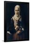 OLD WOMAN WITH CHIKEN - XVII CENTURY - SPANISH BAROQUE. Author: BARTOLOME ESTEBAN MURILLO-BARTOLOME ESTEBAN MURILLO-Framed Poster