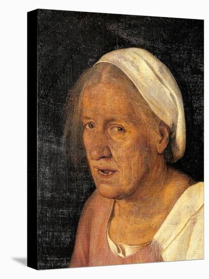 Old Woman (With Time)-Giorgione-Stretched Canvas