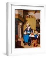 Old Woman-Jean-Étienne Liotard-Framed Giclee Print