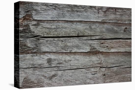 Old Wood Background Texture-Mikalai-Stretched Canvas