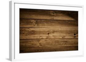 Old Wood Background-Ralko-Framed Photographic Print