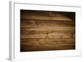 Old Wood Background-Ralko-Framed Photographic Print