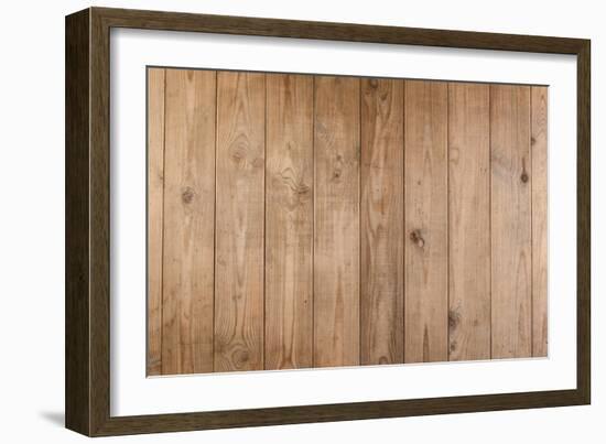 Old Wood Background-andreusK-Framed Photographic Print