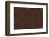 Old Wood Pattern-duallogic-Framed Photographic Print