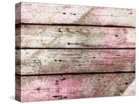 Old Wood Planks, Perfect Background-Elena Larina-Stretched Canvas