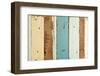 Old Wood Planks Texture-tomgigabite-Framed Photographic Print