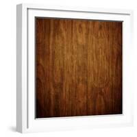 Old Wood Texture (For Background)-caesart-Framed Photographic Print