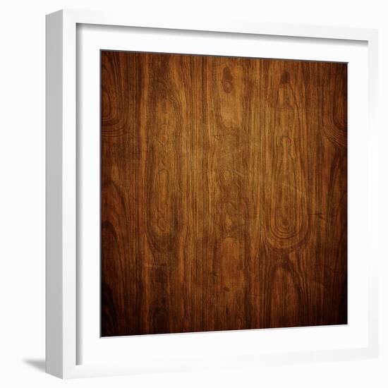 Old Wood Texture (For Background)-caesart-Framed Photographic Print