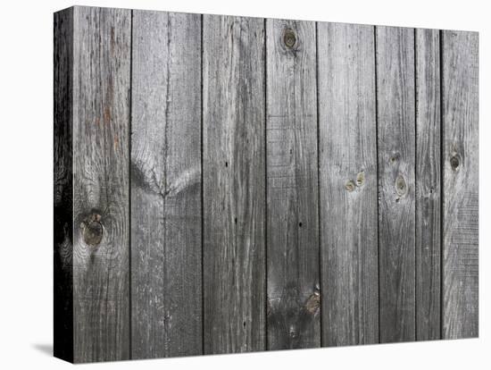 Old Wood Texture with Natural Patterns-Creat-Stretched Canvas