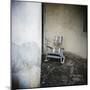 Old Wooden Chair on Porch, Vinales, Cuba, West Indies, Central America-Lee Frost-Mounted Photographic Print