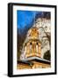 Old Wooden Chapel on Water - Ojcow, Poland.-Curioso Travel Photography-Framed Photographic Print