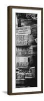 Old Wooden Crates used on Markets in London - Portobello Road Market - Notting Hill - Door Poster-Philippe Hugonnard-Framed Photographic Print