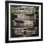 Old Wooden Crates used on Markets in London - Portobello Road Market - Notting Hill - UK - England-Philippe Hugonnard-Framed Photographic Print