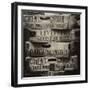 Old Wooden Crates used on Markets in London - Portobello Road Market - Notting Hill - UK - England-Philippe Hugonnard-Framed Photographic Print