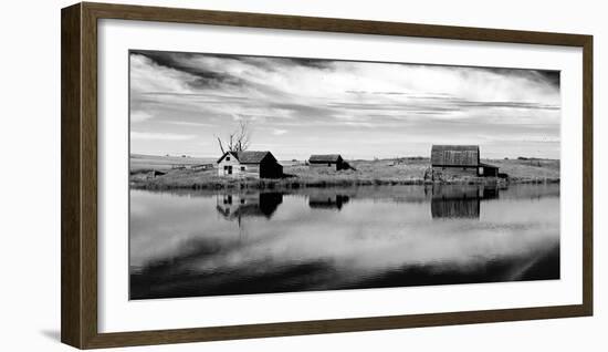 Old Wooden Houses-Rip Smith-Framed Photographic Print