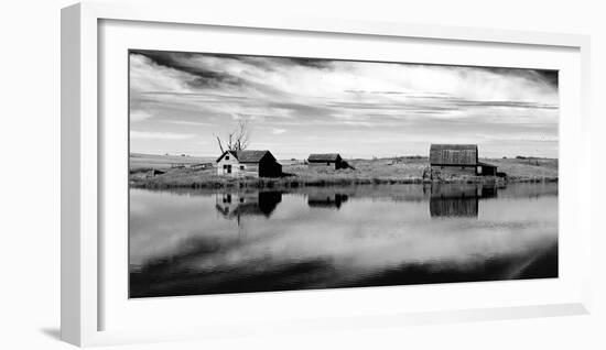 Old Wooden Houses-Rip Smith-Framed Photographic Print