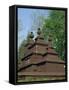 Old Wooden Orthodox Church at Ladomirova, Slovakia, Europe-Strachan James-Framed Stretched Canvas