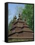 Old Wooden Orthodox Church at Ladomirova, Slovakia, Europe-Strachan James-Framed Stretched Canvas