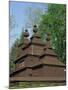 Old Wooden Orthodox Church at Ladomirova, Slovakia, Europe-Strachan James-Mounted Photographic Print