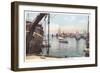 Old Wooden Ship, Nantucket, Massachusetts-null-Framed Premium Giclee Print